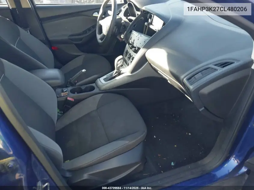 1FAHP3K27CL480206 2012 Ford Focus Se