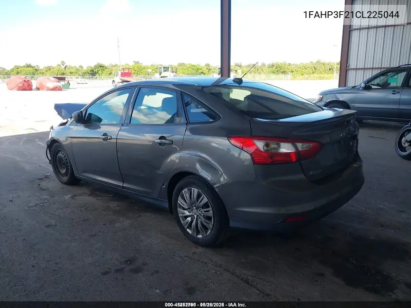 1FAHP3F21CL225044 2012 Ford Focus Se