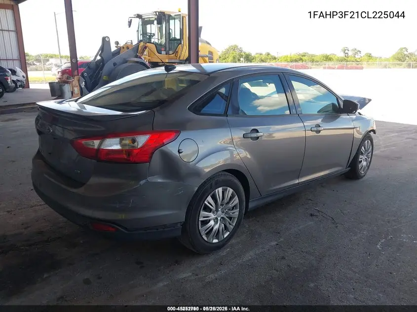 1FAHP3F21CL225044 2012 Ford Focus Se