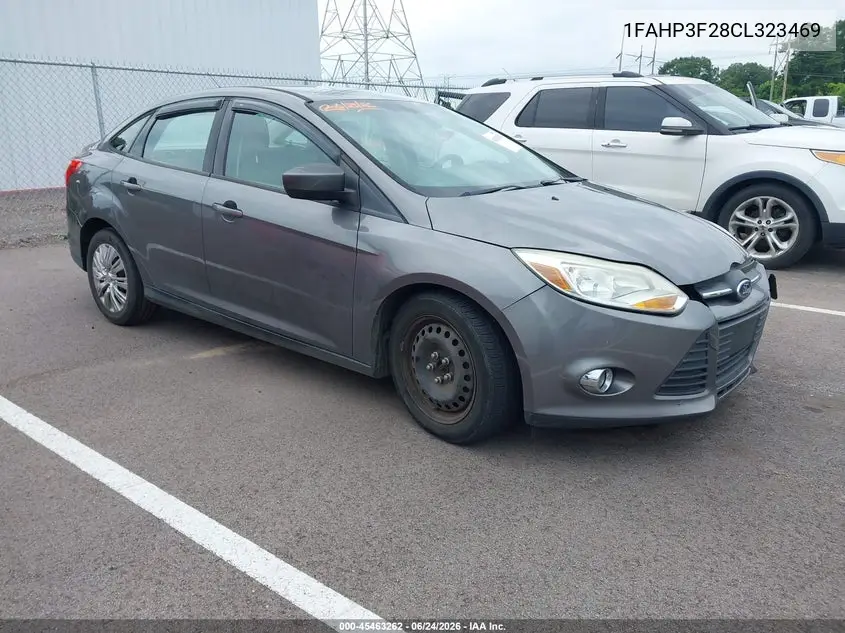 2012 Ford Focus Se VIN: 1FAHP3F28CL323469 Lot: 45463262