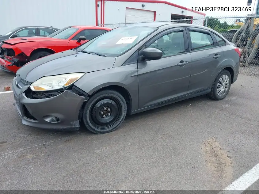 2012 Ford Focus Se VIN: 1FAHP3F28CL323469 Lot: 45463262