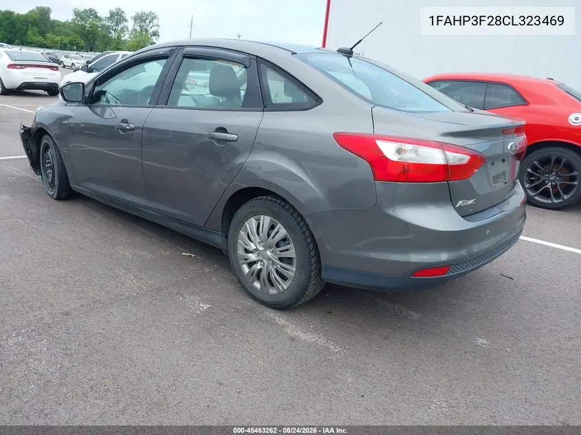 2012 Ford Focus Se VIN: 1FAHP3F28CL323469 Lot: 45463262