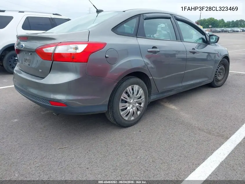 2012 Ford Focus Se VIN: 1FAHP3F28CL323469 Lot: 45463262