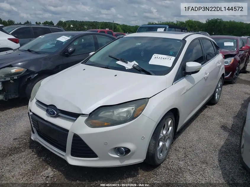1FADP3N22DL144572 2013 Ford Focus Titanium