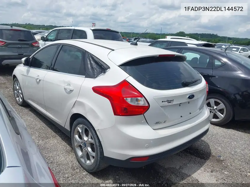 1FADP3N22DL144572 2013 Ford Focus Titanium