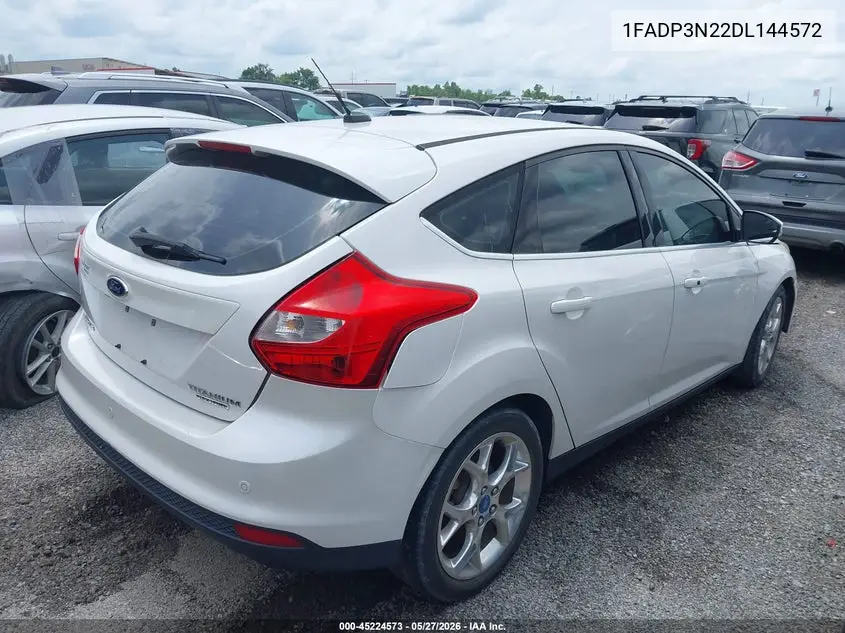 1FADP3N22DL144572 2013 Ford Focus Titanium