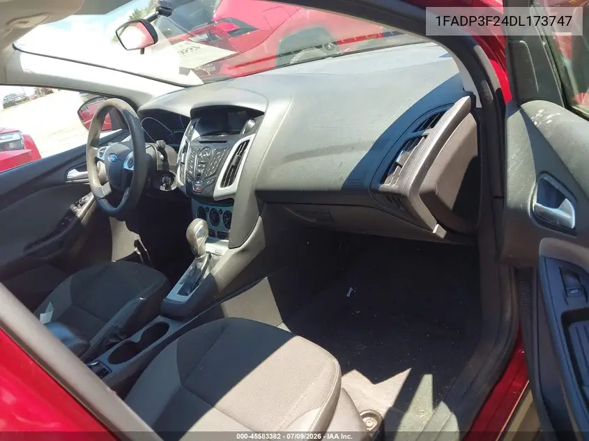 2013 Ford Focus Se VIN: 1FADP3F24DL173747 Lot: 45583382