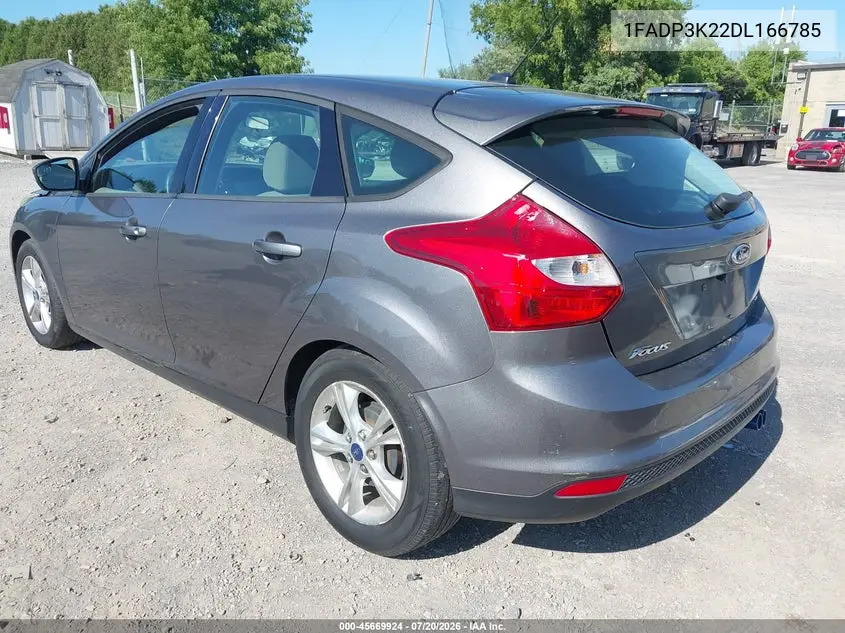 2013 Ford Focus Se VIN: 1FADP3K22DL166785 Lot: 45669924