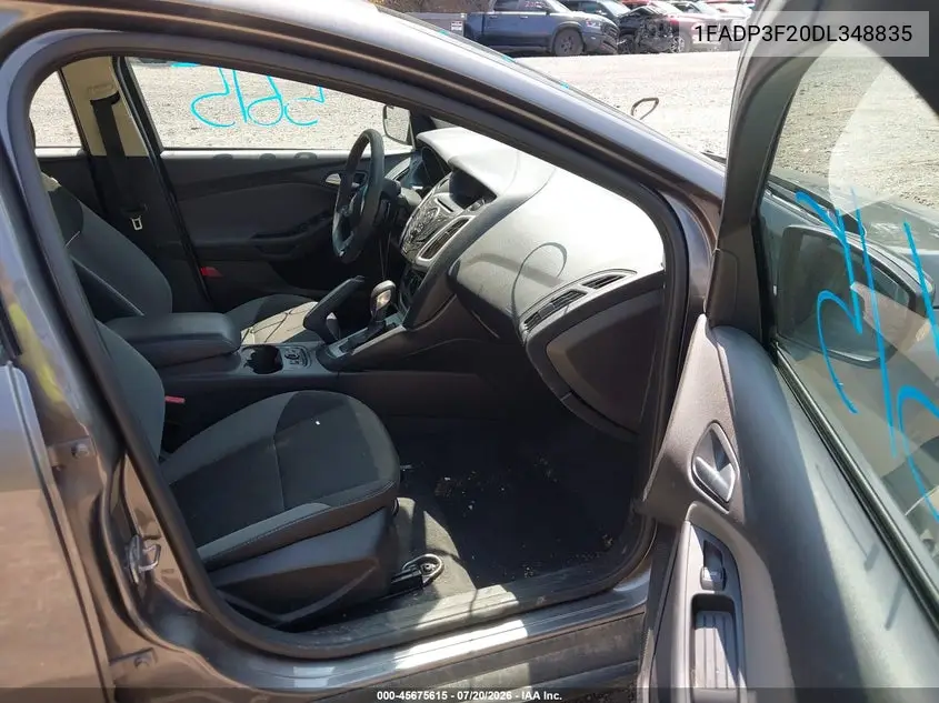 2013 Ford Focus Se VIN: 1FADP3F20DL348835 Lot: 45675615
