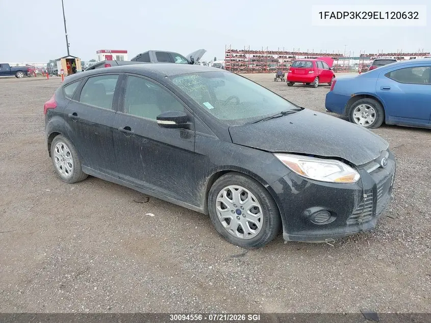 2014 Ford Focus Se VIN: 1FADP3K29EL120632 Lot: 30094556