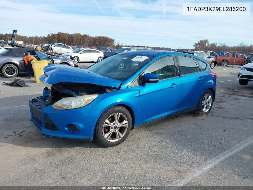 1FADP3K29EL286200 2014 Ford Focus Se