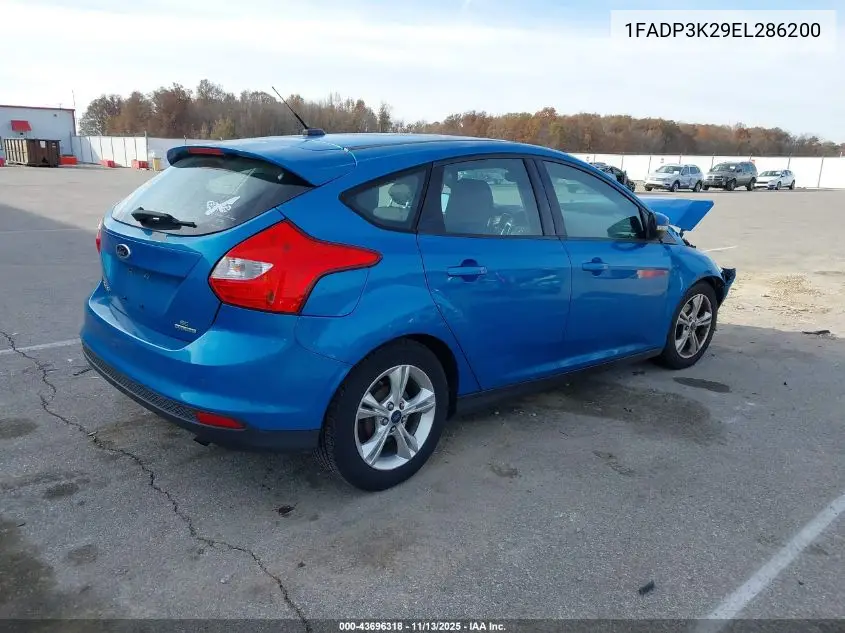 1FADP3K29EL286200 2014 Ford Focus Se