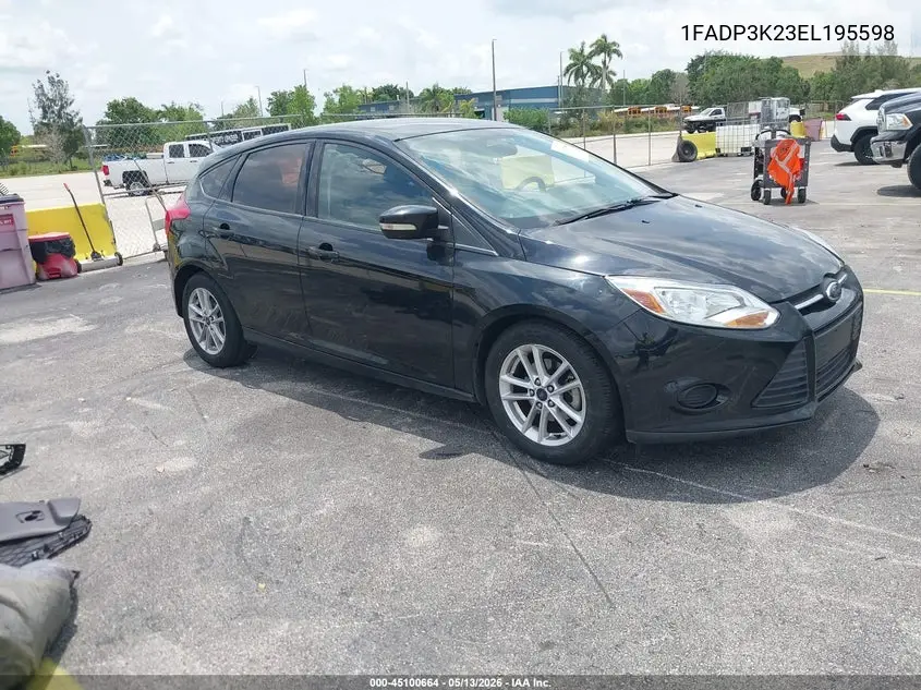 1FADP3K23EL195598 2014 Ford Focus Se
