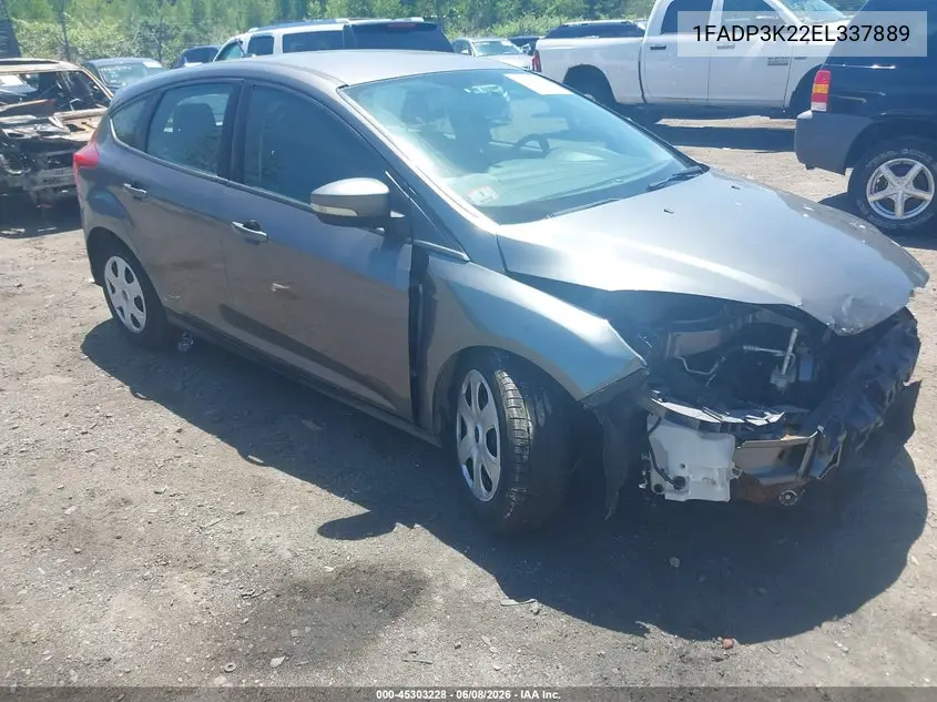 1FADP3K22EL337889 2014 Ford Focus Se