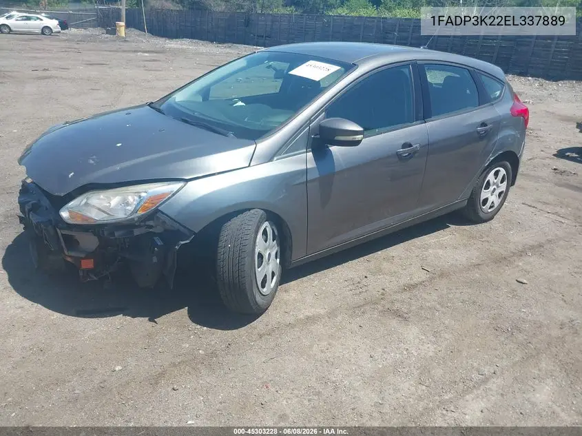 1FADP3K22EL337889 2014 Ford Focus Se