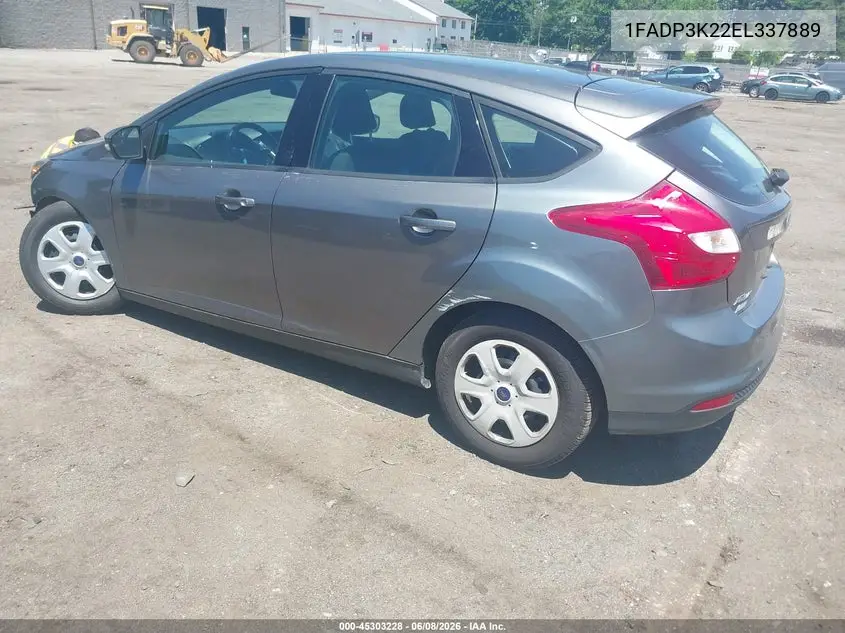 1FADP3K22EL337889 2014 Ford Focus Se