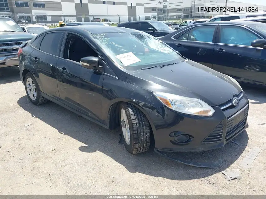 2014 Ford Focus Se VIN: 1FADP3F24EL441584 Lot: 45683929