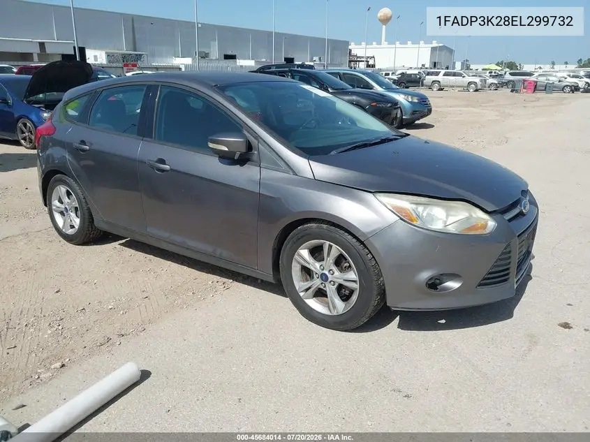 2014 Ford Focus Se VIN: 1FADP3K28EL299732 Lot: 45684014
