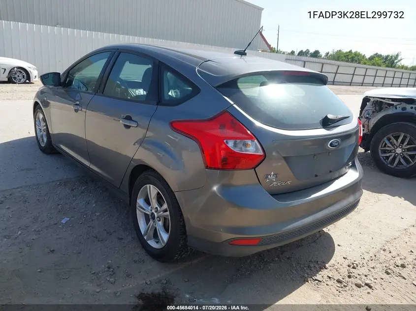 2014 Ford Focus Se VIN: 1FADP3K28EL299732 Lot: 45684014