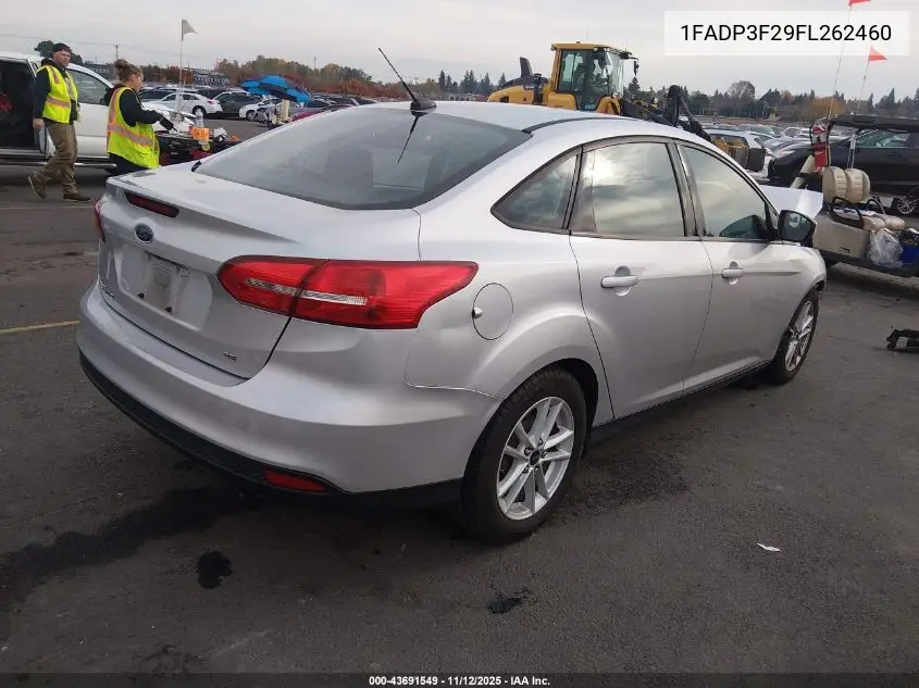 1FADP3F29FL262460 2015 Ford Focus Se