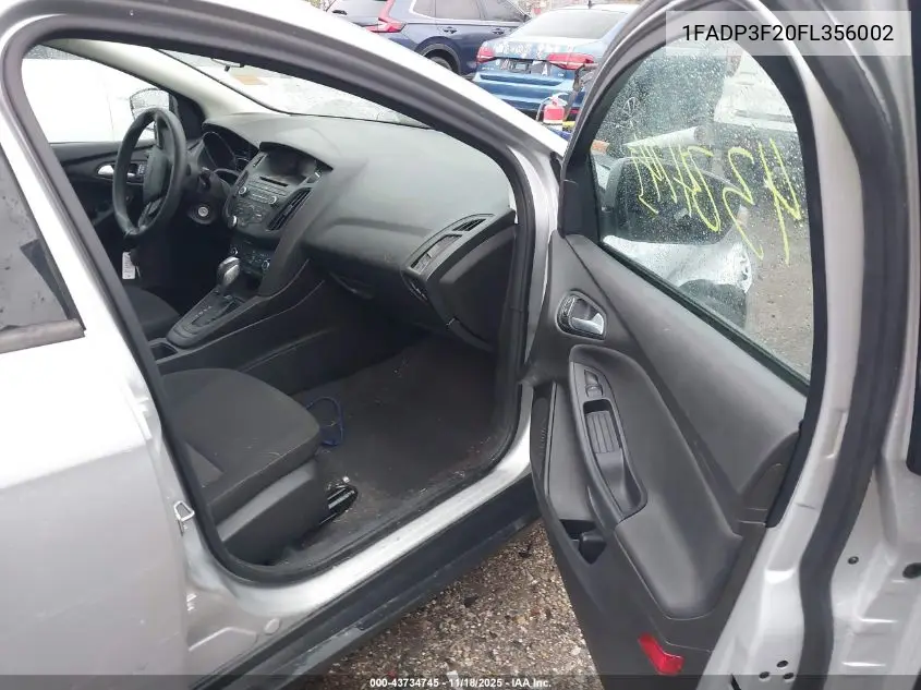 1FADP3F20FL356002 2015 Ford Focus Se
