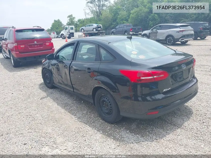 2015 Ford Focus S VIN: 1FADP3E26FL373954 Lot: 45541177