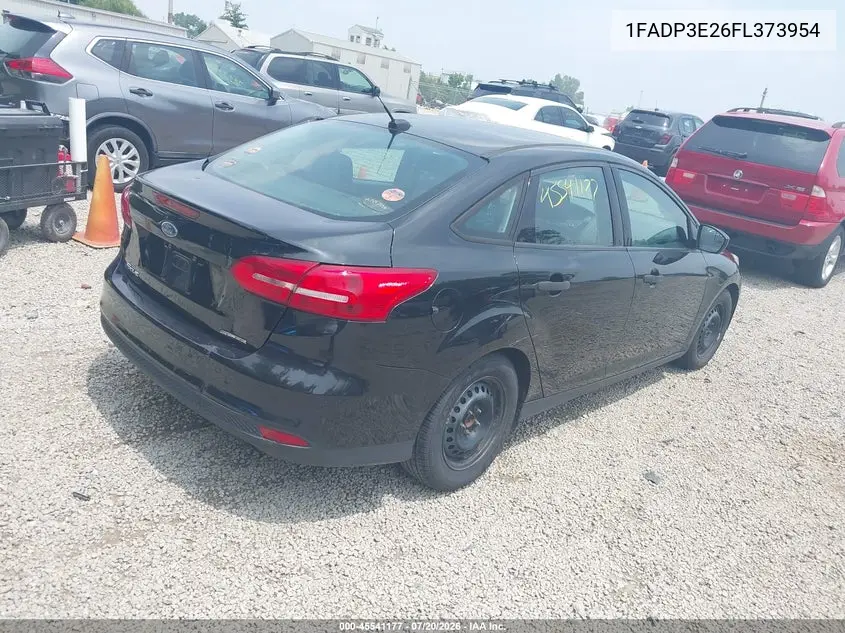 2015 Ford Focus S VIN: 1FADP3E26FL373954 Lot: 45541177