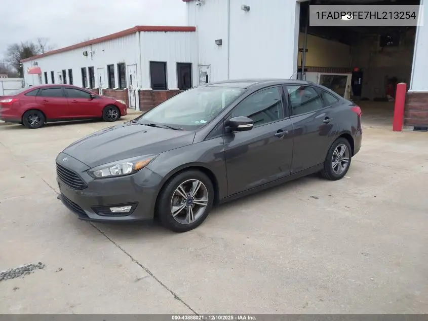 1FADP3FE7HL213254 2017 Ford Focus Se