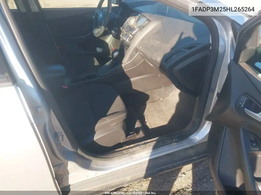 1FADP3M25HL265264 2017 Ford Focus Sel