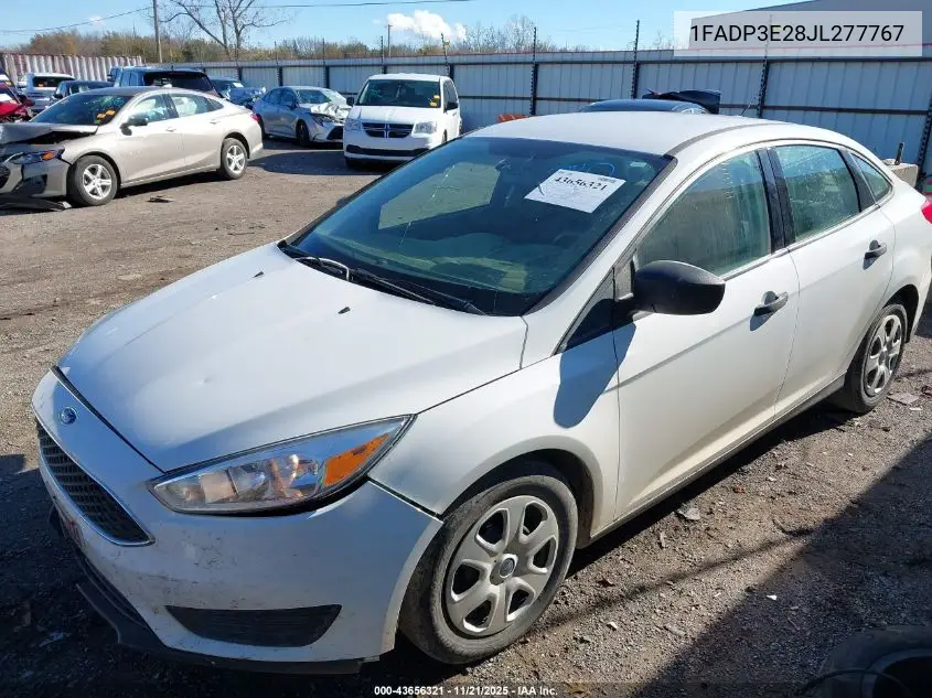 1FADP3E28JL277767 2018 Ford Focus S
