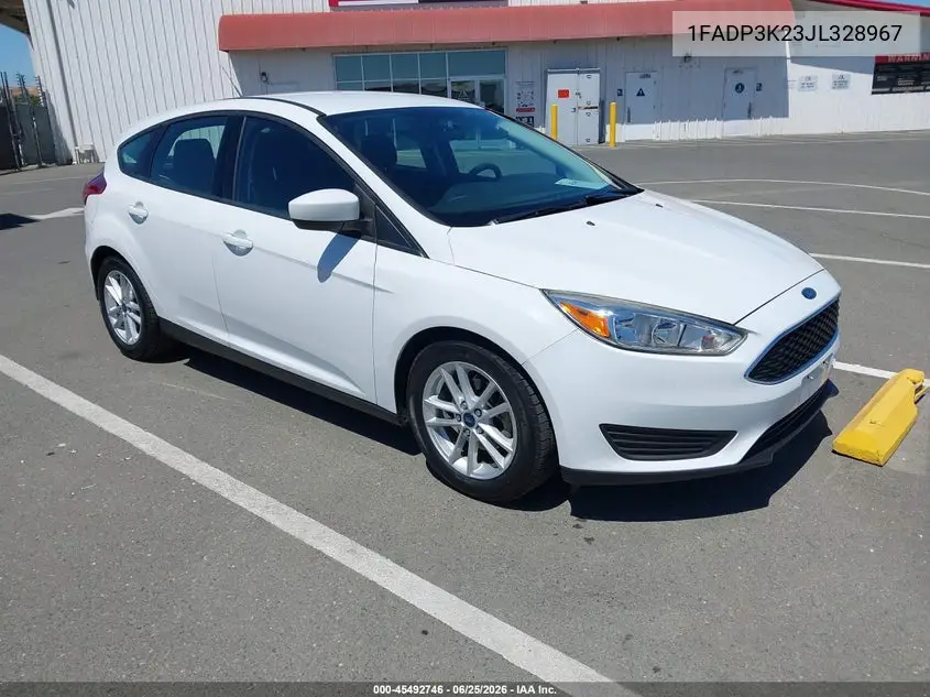 2018 Ford Focus Se VIN: 1FADP3K23JL328967 Lot: 45492746