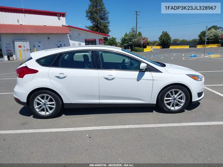 2018 Ford Focus Se VIN: 1FADP3K23JL328967 Lot: 45492746