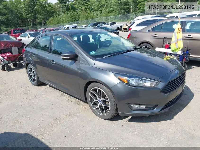 2018 Ford Focus Se VIN: 1FADP3F24JL298145 Lot: 45641649
