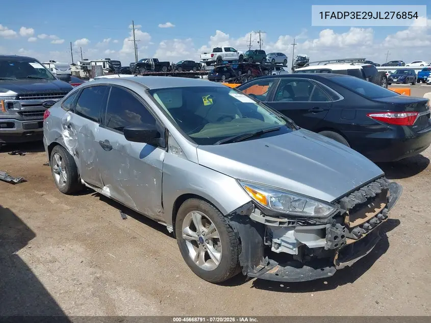 2018 Ford Focus S VIN: 1FADP3E29JL276854 Lot: 45668791