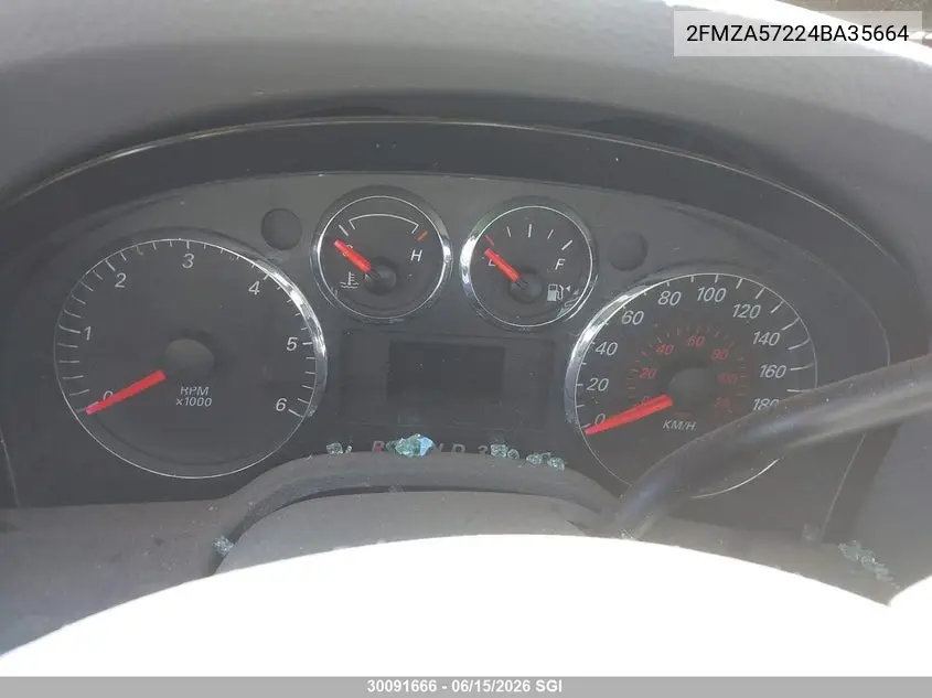2004 Ford Freestar Ses VIN: 2FMZA57224BA35664 Lot: 30091666
