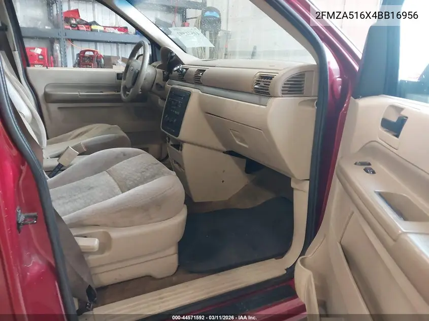 2004 Ford Freestar Se VIN: 2FMZA516X4BB16956 Lot: 44571592