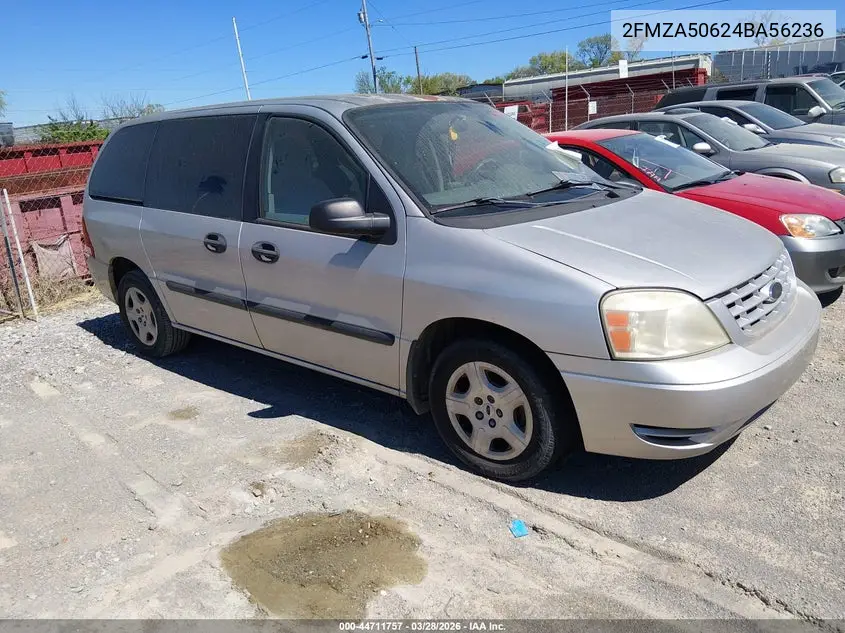 2004 Ford Freestar S VIN: 2FMZA50624BA56236 Lot: 44711757