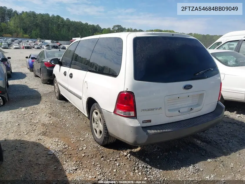 2004 Ford Freestar VIN: 2FTZA54684BB09049 Lot: 44834847