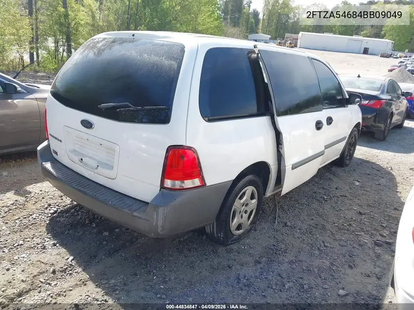 2004 Ford Freestar VIN: 2FTZA54684BB09049 Lot: 44834847