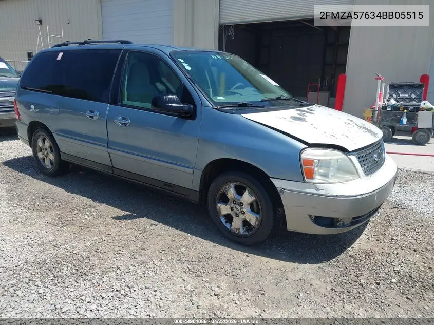 2004 Ford Freestar Ses VIN: 2FMZA57634BB05515 Lot: 44901086