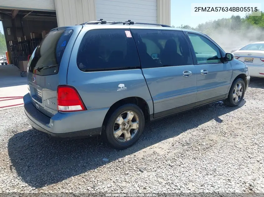 2004 Ford Freestar Ses VIN: 2FMZA57634BB05515 Lot: 44901086
