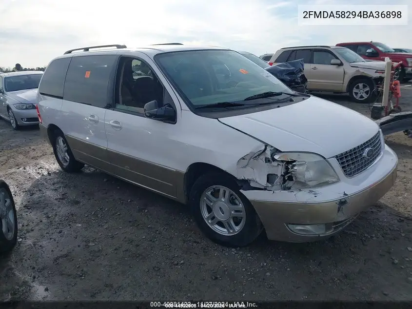 2004 Ford Freestar Limited VIN: 2FMDA58294BA36898 Lot: 44922908