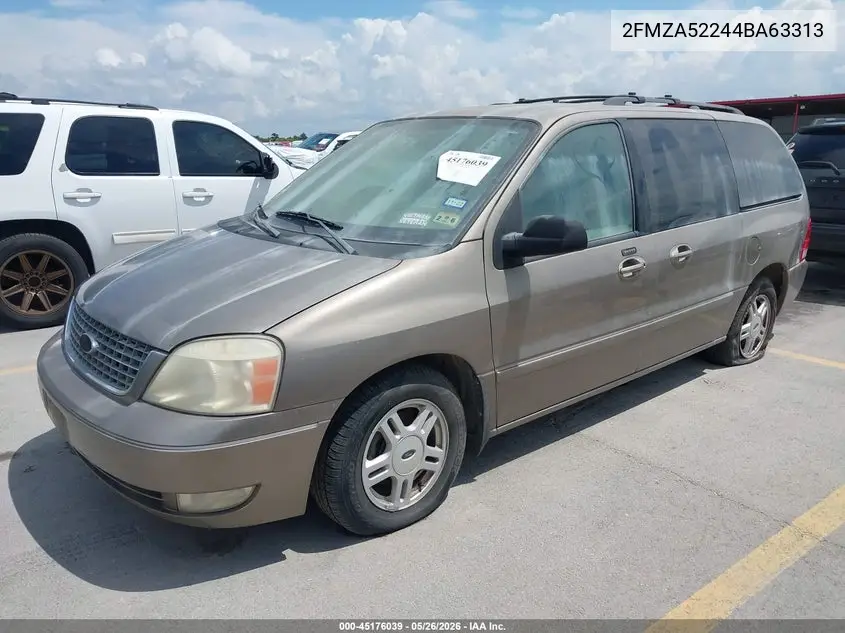 2004 Ford Freestar Sel VIN: 2FMZA52244BA63313 Lot: 45176039