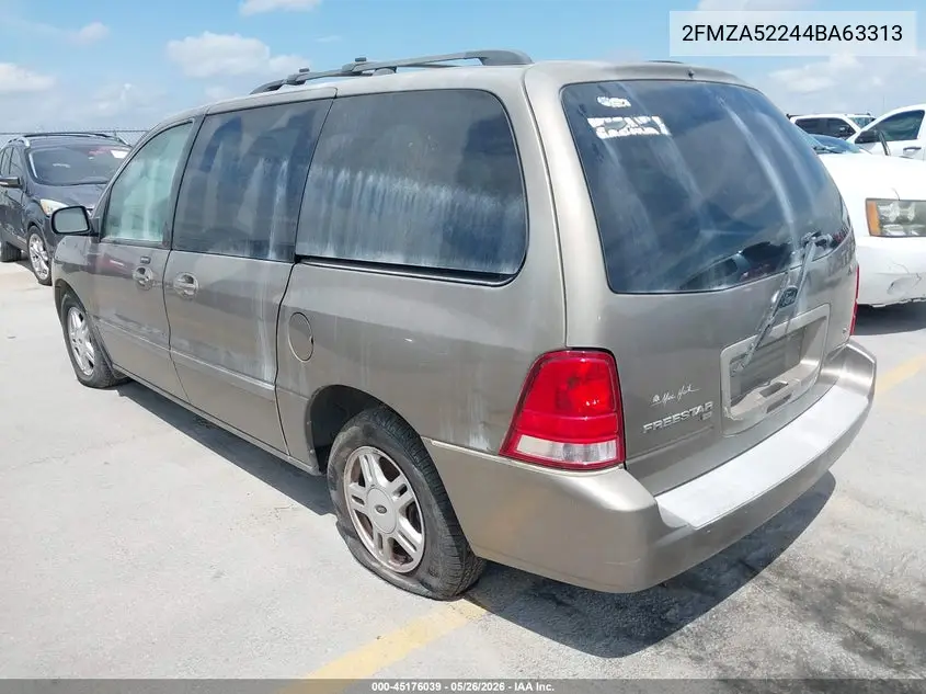 2004 Ford Freestar Sel VIN: 2FMZA52244BA63313 Lot: 45176039
