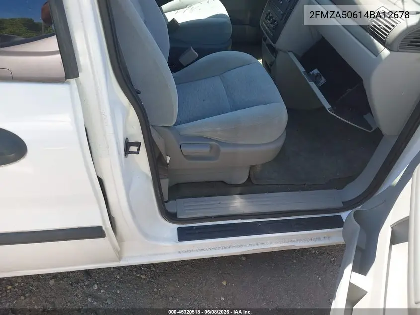 2004 Ford Freestar S VIN: 2FMZA50614BA12678 Lot: 45320518