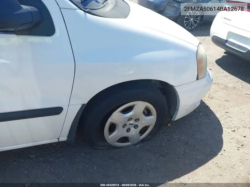 2004 Ford Freestar S VIN: 2FMZA50614BA12678 Lot: 45320518