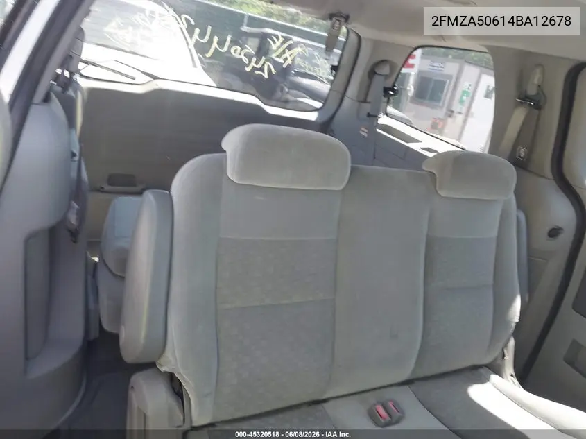 2004 Ford Freestar S VIN: 2FMZA50614BA12678 Lot: 45320518