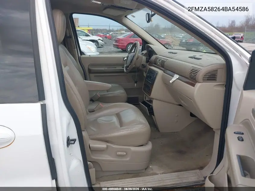 2004 Ford Freestar Limited VIN: 2FMZA58264BA54586 Lot: 45504841