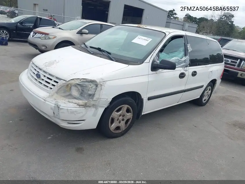 2005 Ford Freestar S VIN: 2FMZA50645BA65537 Lot: 44715080