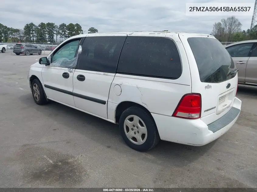 2005 Ford Freestar S VIN: 2FMZA50645BA65537 Lot: 44715080